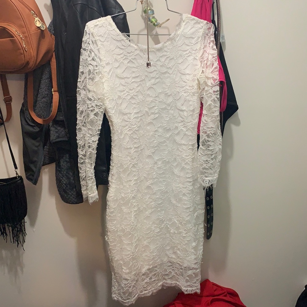 Small white lace dress from Amazon